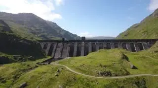 Loch Sloy Dam - Scotland - Phantom 4 drone footage