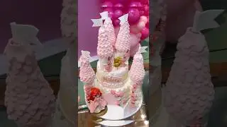 Castle cake | Fairy Tale Cake | Cake from scratch | Homemade Cake | #shortvideo #birthdaycake