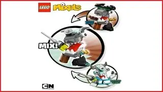 Лего 2016 Миксели 8 серия МИКС ШАРКС + СУРГЕО - LEGO MIXELS SERIES 8 Sharx + Surgeo MIX