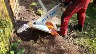 Stump out Tree care, our new Alpine Magnum stump grinder in action..