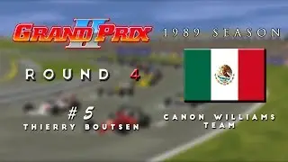 Grand Prix 2 | 1989 Season - 4&ordf; Etapa | GP do M&eacute;xico - 
