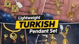 Light Weight Turkish Pendant Set ✨ || A.K Fine Jewellers || 72/72