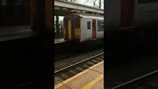 Class 150 arrives at cardiff Queen Street