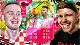 FIFA 19: CARNIBALL GABRIEL JESUS SQUAD BUILDER BATTLE vs GamerBrother🔥🔥
