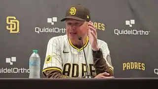 Mike Shildt on Padres offense in 7-1 win over Mets, Ryan Bergert and clicking as a team 