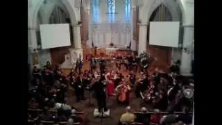 Haydn: Sinfonia Concertante in Bb, 1st mov extract ~ Paradisal Players