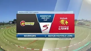 Momentum One-Day Cup 2017/2018 - Warriors vs Highveld Lions