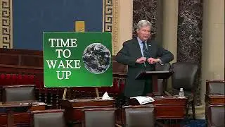 Sen. Whitehouse delivers his final Time to Wake Up Climate Speech
