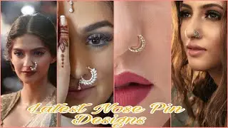 Latest Gold & Diamond Nose Pin & Nose Ring Designs| New Stylish Nose Studs Design #TheFashionGallery
