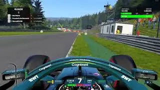 F1 2021 GAME has the best TRACKLIMITS at SPA 🤡 (TIME TRIAL)