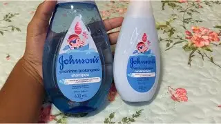 Resenha Shampoo e Condicionador Johnsons Baby Cheirinho Prolongado 😱