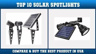 Top 10 Solar Spotlights to buy in USA 2021 | Price & Review