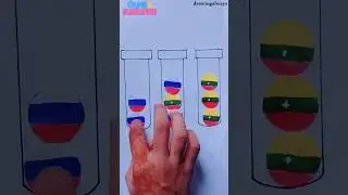myanmar flag 🇲🇲russia flag 🇷🇺 || #shorts #art #trending  #shortsviral #viralvideo