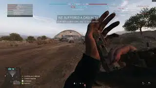 Battlefield V 2020-08-09 Trying to Flank Enemies From Behind at the Start of Aerodrome Again