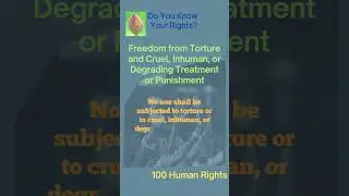 Unlocking HUMAN RIGHTS: Freedom from Torture, Cruel,  and Inhumane Treatment