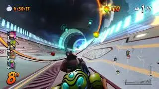 Crash Team Racing: Nitro Fueled: Hyper Spaceway: Lasers Glitching