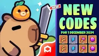 Capybara Go!! REDEEM CODE | New Capybara Go Codes 1 December 2024 | Capybara Go Codes