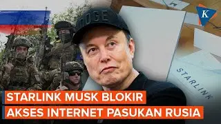 Starlink Musk Diblokir, Komunikasi Pasukan Rusia di Garis Depan Terganggu