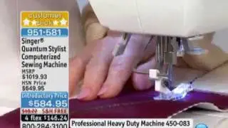Singer Quantum Stylist Computerized Sewing Machine