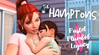 Meet the Hamptons! 💗 | Sims 4 Create A Sim | Pastel Plumbob Legacy Challenge