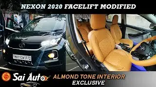 NEXON 2020  MODIFIED||ALMOND TONE INTERIOR||BRIGHT LIGHTS📞9820187037📞9833986482
