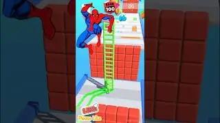 RANK LEVEL UP StickMan Ladders Stack 🦸‍♂️ #shorts #stickman #funnyvideo #norugaming