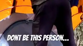 🇨🇱 dont be this person while hiking! (Torres del Paine National Park!)