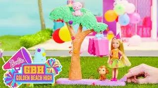 ✨ &iexcl;SORPRESA DE CUMPLEA&Ntilde;OS para CHELSEA!🍦🎈| Golden Beach High | Barbie En Espa&ntilde;ol Latino