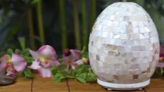 SpaRoom Mosaic Mother of Pearl Glass Diffuser