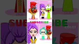 Sprunki OC Rumi meets OM Nom and Cosmo Phase 4 Sprunki Incerbidox #sprunki #incredibox