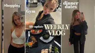 weekly VLOG Ausbildung abgebrochen, chilled days, shopping, quality time
