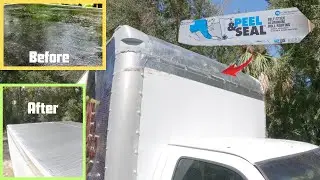 Box Truck Conversion, Part 2 of the Wall and Roof repair using Peal and Seal