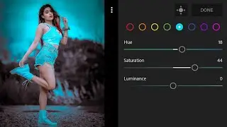 Blue And Brown Tone Lightroom Photo Editing || Lightroom Photo Editing Tutorial || Lr Photo Editing