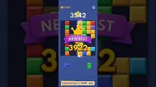 Ranking up my sister block blast high score while she is not here