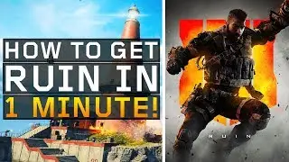 How to Unlock Ruin in 1 minute! (Black Ops 4: Blackout)