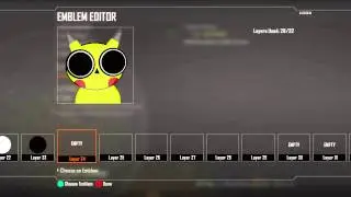 BO2 Emblem Tutorial: Pikachu on Acid