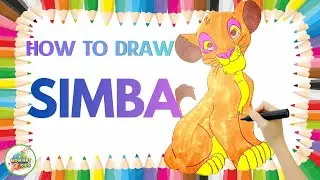 🦁✨Drawing Simba the Lion Cub! 🦁 | WOW ART KIDS Special/Рисуем Симбу🎨🦁