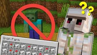NO ZOMBIE Iron Farm EXPLAINED