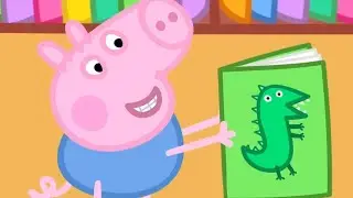 George's Dinosaur Book 🐷📚 Peppa Pig Official Channel Family Kids Cartoons