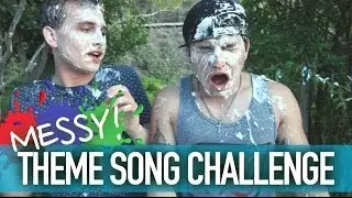 Messy Theme Song Challenge (w/ Whipped Cream)