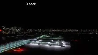 NEO ENGINE - FLUID REALITY EXAMPLE OF NIGHT FLIGHT DCA RIVER APPROACH