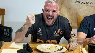 1kg Spaghetti Bolognaise Challenge. Cattlemans weekend