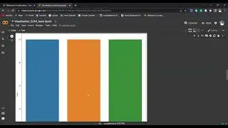 Visualization of data frame (iris CSV) - Part 2: bar plot and relationship graph