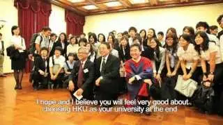 Welcoming New Students to HKU