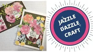 🟥 LIVE MAKING MORE CARDS WITH STAMPIN&rsquo; UP! AWASH IN BEAUTY DESIGNER SERIES PAPER