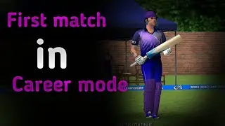 (wcc3) Career mode first gameplay