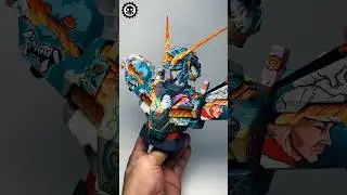 🔴 GUNPLA Freehand Painting with Warpaints FANATIC is too EASY! 😉