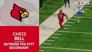 Louisville's Chris Bell Outruns The Pitt Secondary To The End Zone