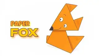 Make a Paper Fox FAST and EASY in Just 2 Minutes