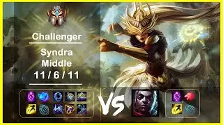 Middle Syndra vs Ekko Patch 11.23